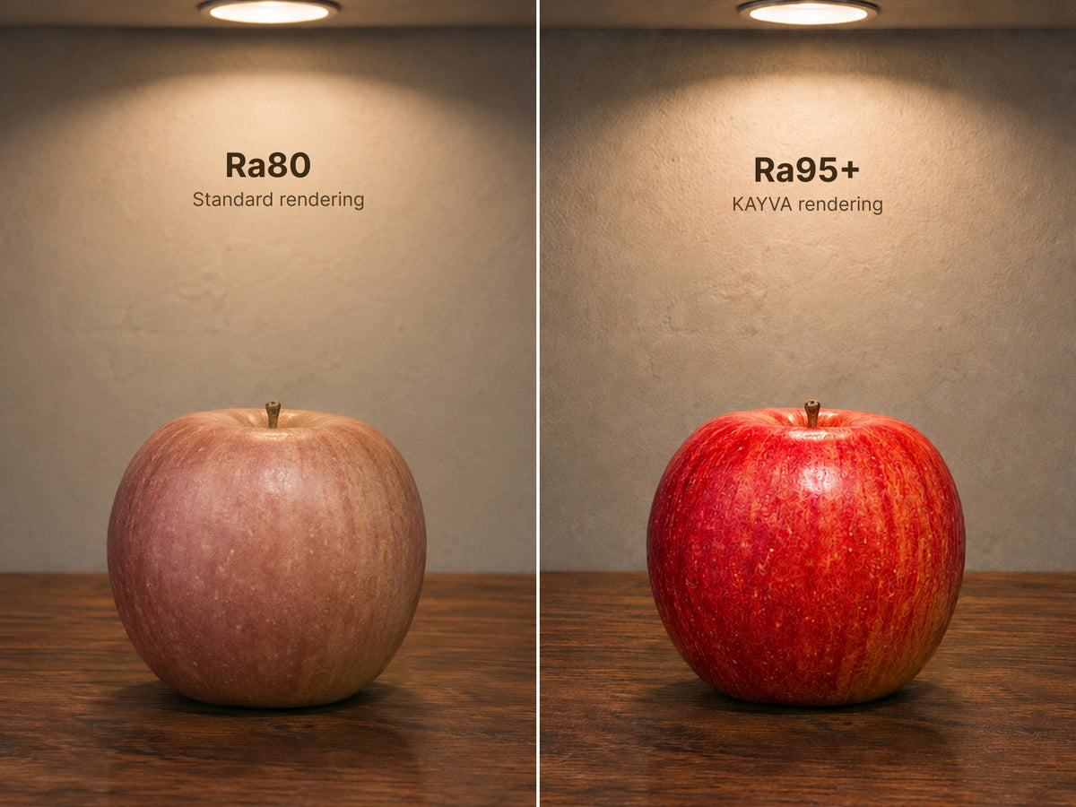 Ra95+ rendering, true to life.