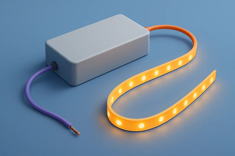 Choosing a 24V constant-voltage LED driver for a COB strip