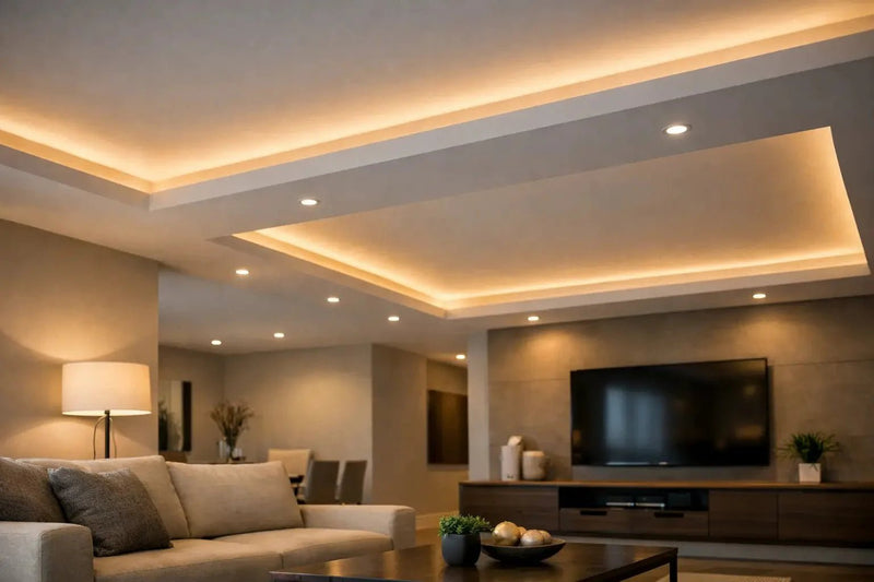 False Ceiling Cove Lighting Done Right - KAYVA