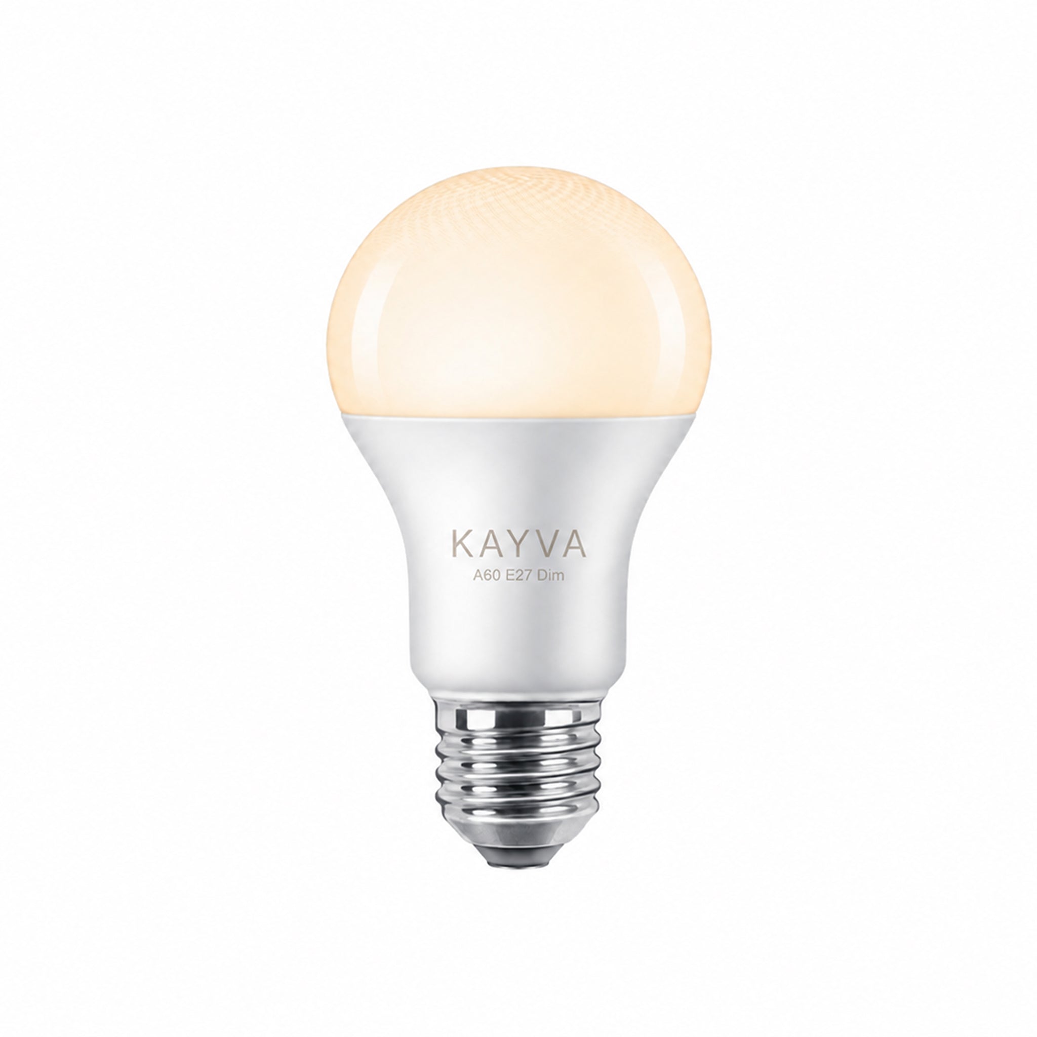 E27 light bulbs, dimmable