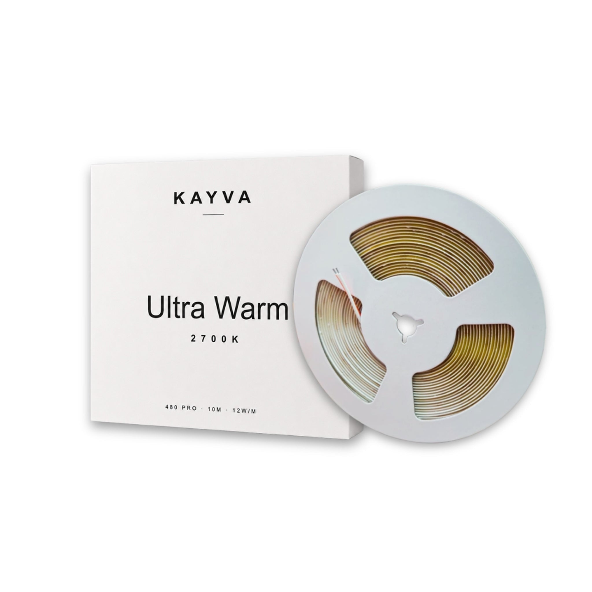 24V COB LED strip 2700K ultra warm